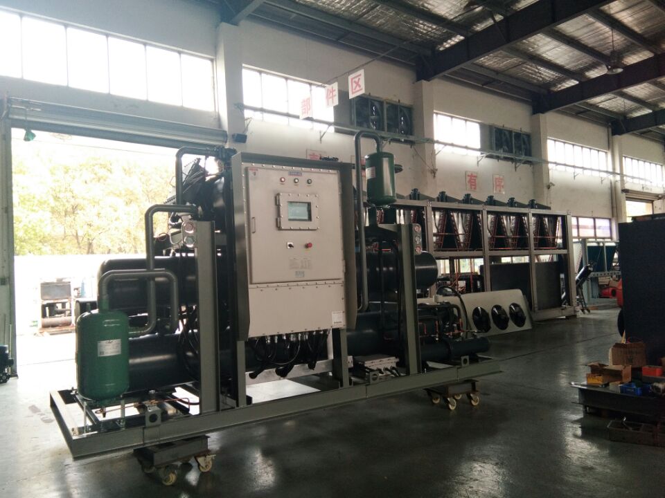 零下90度復(fù)疊冷凍機組